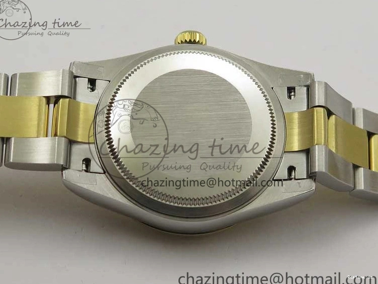 0106 FashionForward Datejust 31mm 278273 SS YG BP Maker Best Edition Gray MOP Diamonds Dial on SS YG Oyster Bracelet 2720